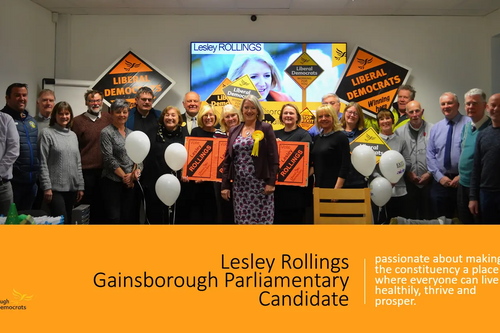 Lesley Rollings candidacy for Gainsborough Parliamentary Election